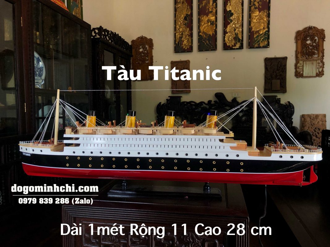 Tàu Titanic Mô Hình Gỗ