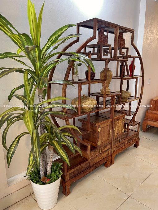 Tủ Kệ Bày Đồ Gỗ Cẩm Vân Đẹp
