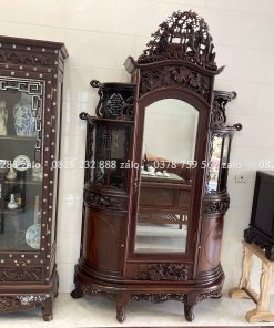 tủ chùa đục chạm tích đẹp giá hợp lý