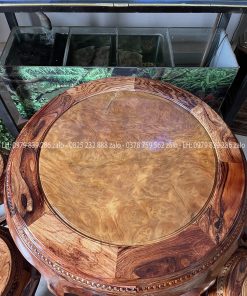 Bộ Nu Trống Gỗ Cẩm Mặt Nu Kháo Vàng