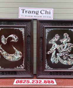 Tranh Chữ Khảm Chữ Tâm Chữ Đức Ý Nghĩa