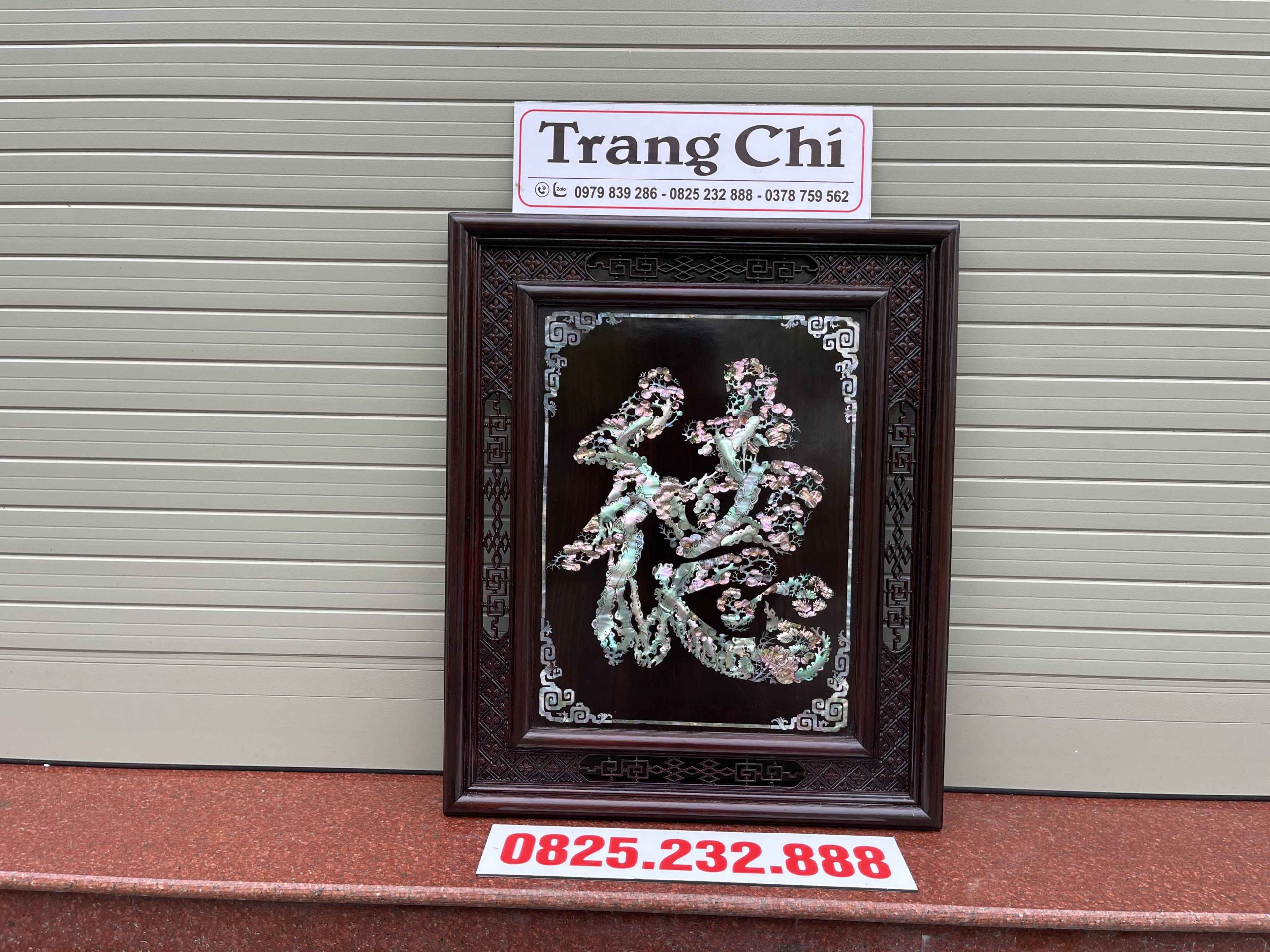 Tranh Chữ Khảm Chữ Tâm Chữ Đức Ý Nghĩa 