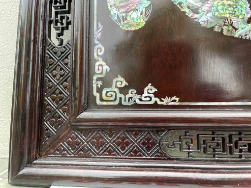 Tranh Chữ Khảm Chữ Tâm Chữ Đức Ý Nghĩa