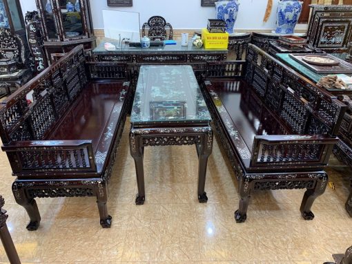 Trường Kỷ Song Tiện Khảm Cẩn Ốc