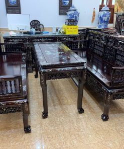 Trường Kỷ Song Tiện Khảm Cẩn Ốc