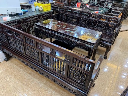 Trường Kỷ Song Tiện Khảm Cẩn Ốc