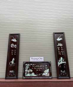 Bộ Đại Tự Cuốn Thư Khảm Ý Nghĩa Về Cha Mẹ