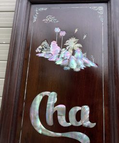 Bộ Đại Tự Cuốn Thư Khảm Ý Nghĩa Về Cha Mẹ