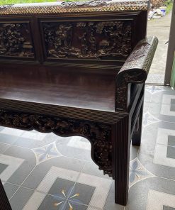 Bộ Trường Kỷ Chạm Tích Khảm Ốc Đẹp