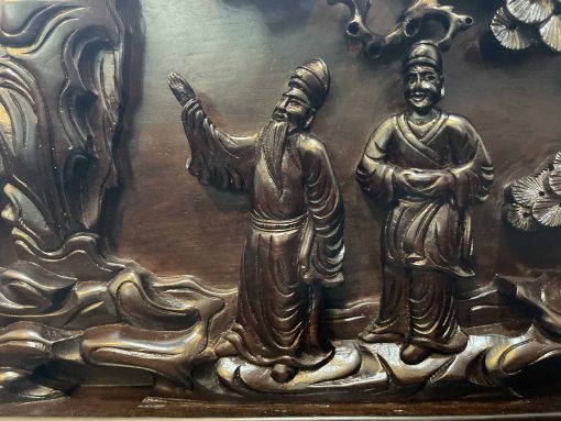 Bộ Trường Kỷ Chạm Tích Khảm Ốc Đẹp