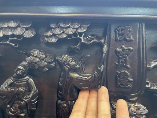Bộ Trường Kỷ Chạm Tích Khảm Ốc Đẹp