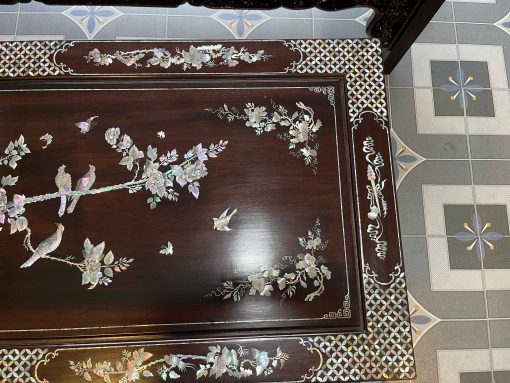 Bộ Trường Kỷ Chạm Tích Khảm Ốc Đẹp