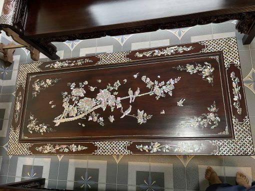 Bộ Trường Kỷ Chạm Tích Khảm Ốc Đẹp