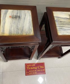 Đôn Ngồi Đôn Kê Đồ Vuông Mặt Đá
