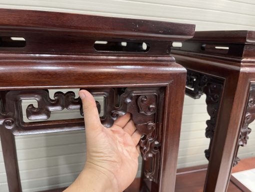 Đôn Ngồi Đôn Kê Đồ Vuông Mặt Đá