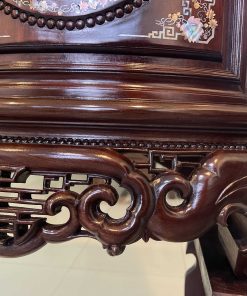 Tủ Chè Gụ Khảm Tích Mẫu Cánh Cong Đẹp