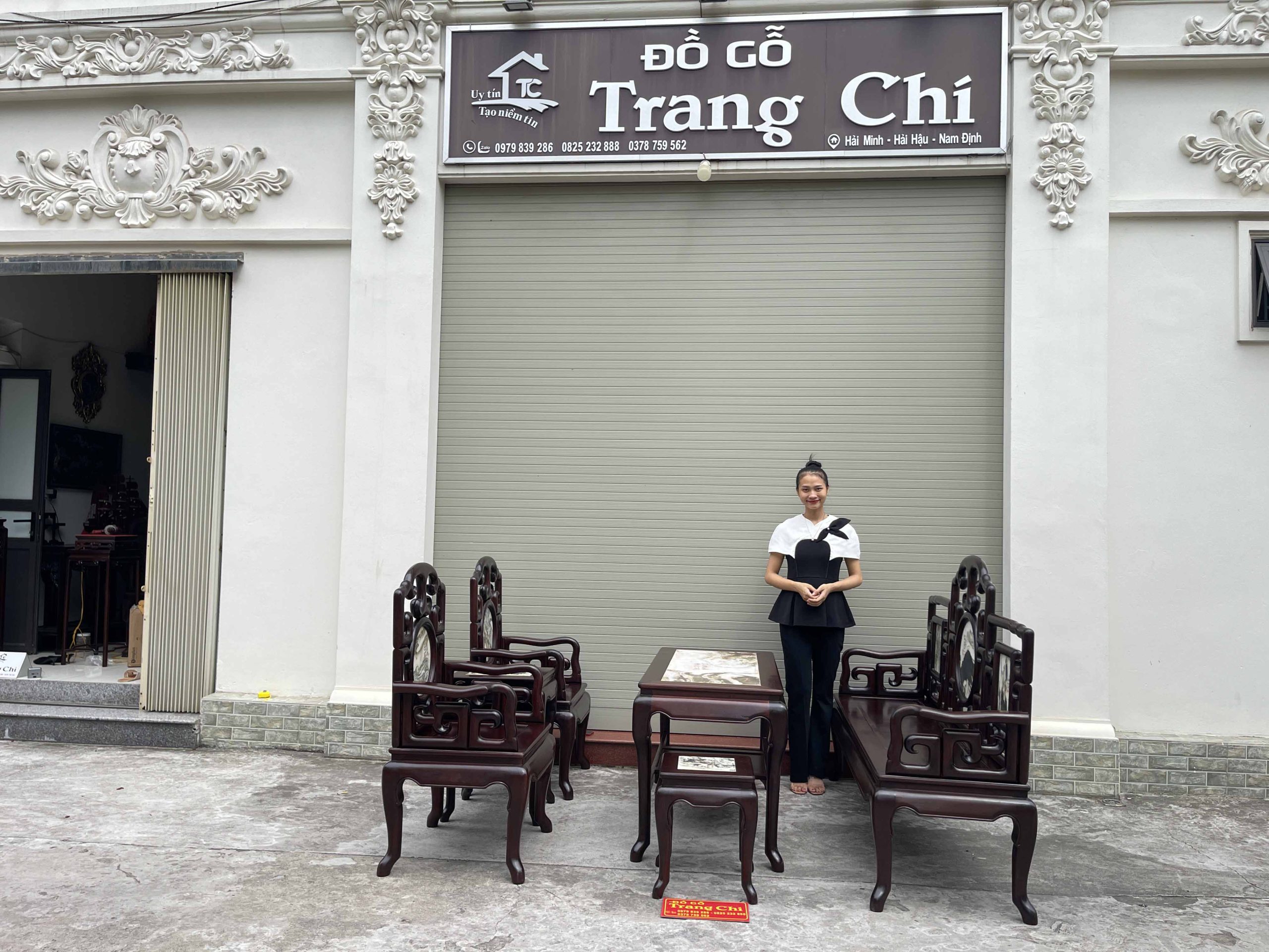 Báo Giá Bộ Bàn Ghế Móc Mỏ 6 Món