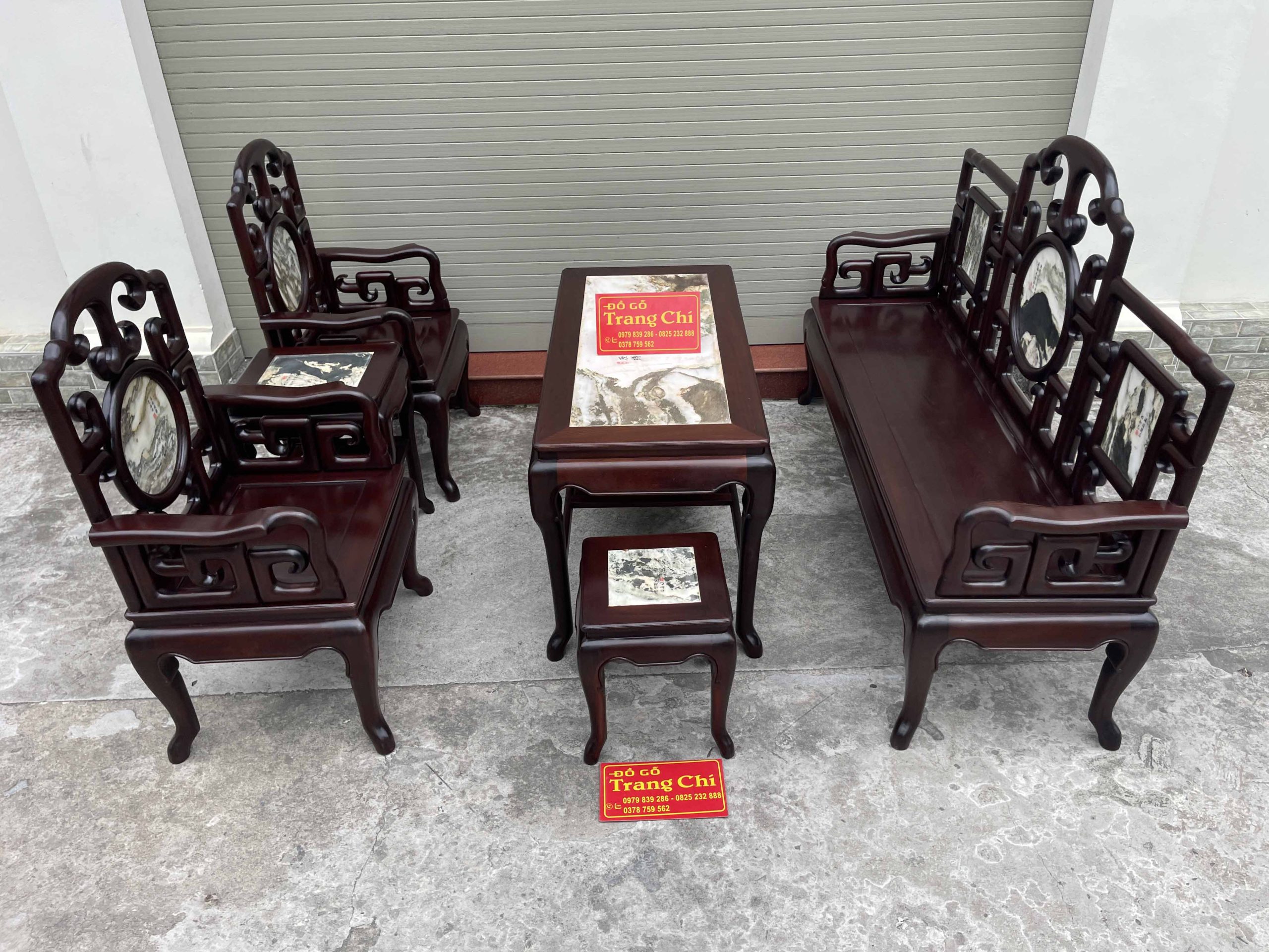 Báo Giá Bộ Bàn Ghế Móc Mỏ 6 Món