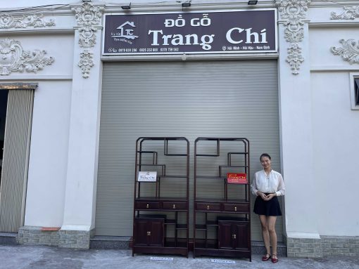 Báo Giá Cặp Kệ Gỗ Trơn Kê Phòng Trà
