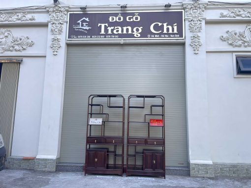 Báo Giá Cặp Kệ Gỗ Trơn Kê Phòng Trà