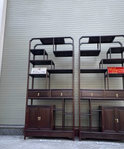 Báo Giá Cặp Kệ Gỗ Trơn Kê Phòng Trà