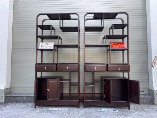 Báo Giá Cặp Kệ Gỗ Trơn Kê Phòng Trà