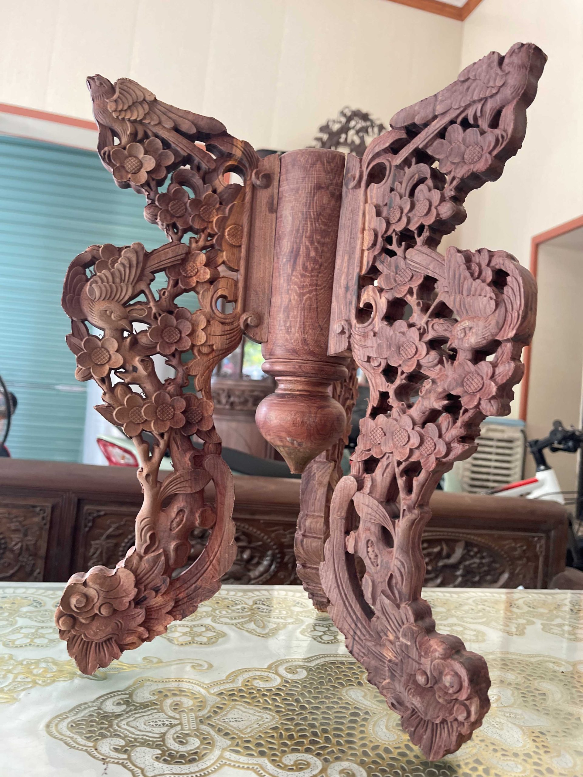 Chò Gỗ 3 Chân Hoa Mai Gỗ Cẩm Lai