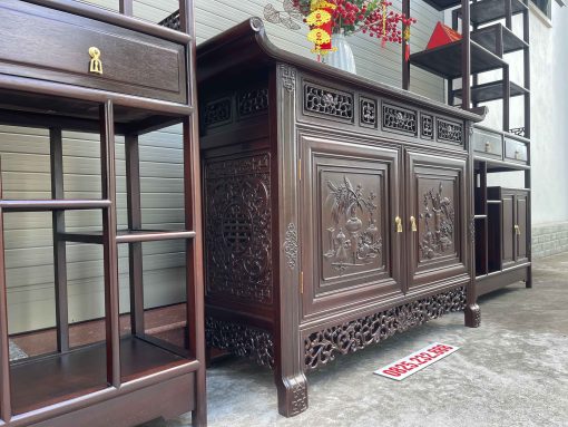 Combo Bàn Kệ 3 Món Bày Đồ Cho Phòng Khách Phòng Trà