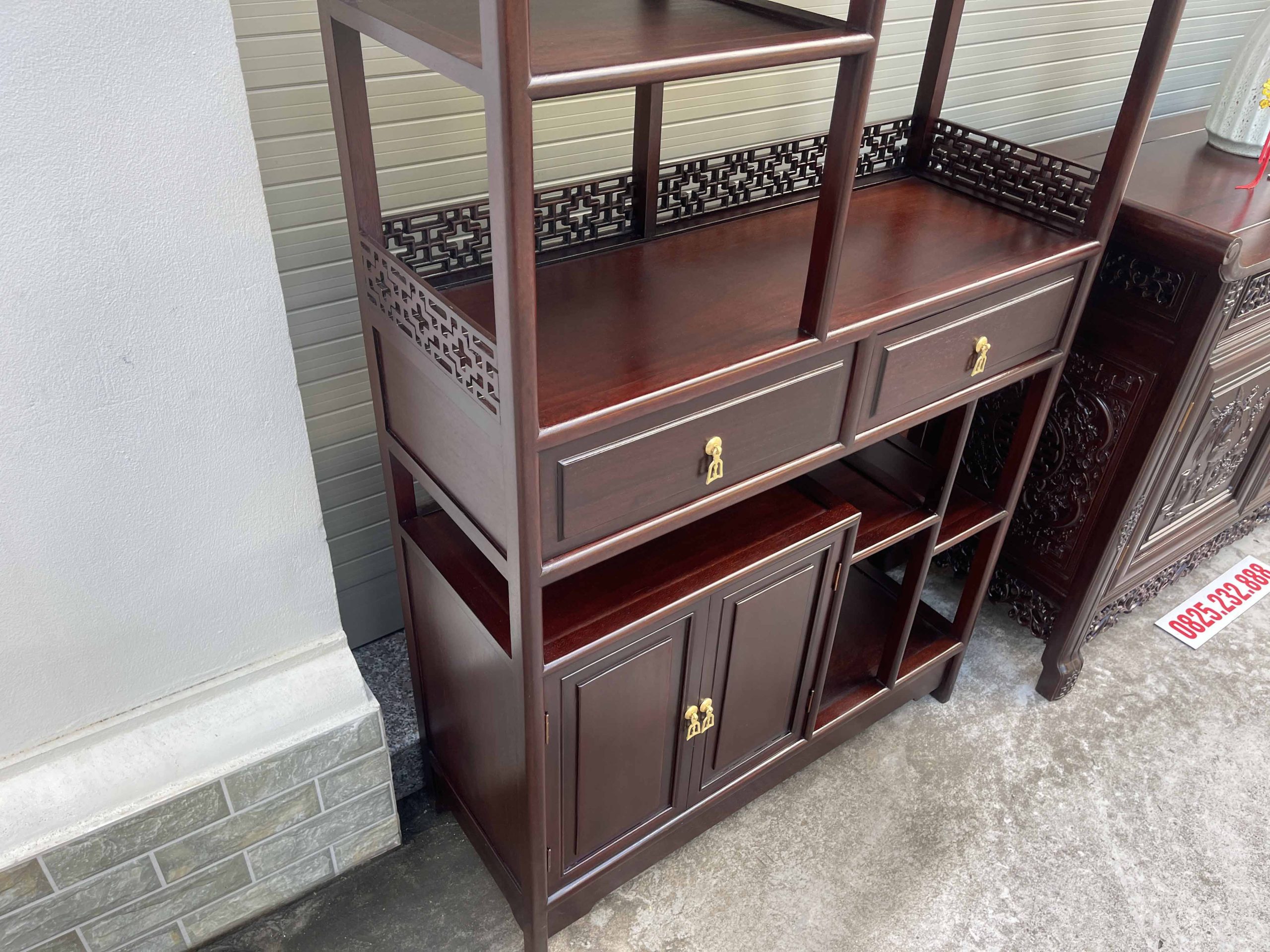 Combo Bàn Kệ 3 Món Bày Đồ Cho Phòng Khách Phòng Trà