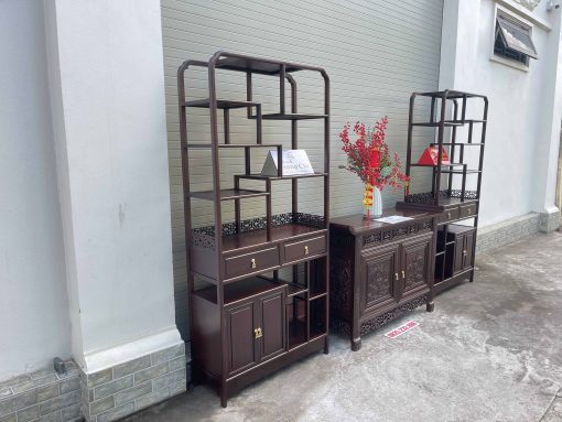 Combo Bàn Kệ 3 Món Bày Đồ Cho Phòng Khách Phòng Trà