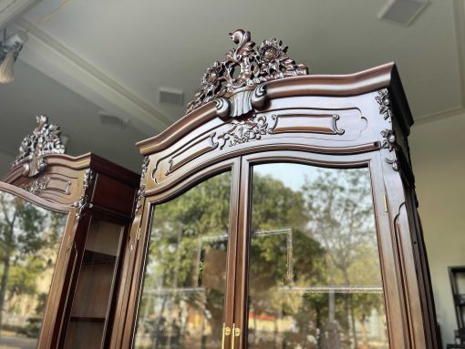 Mẫu Tủ Bày Đồ Louis Tân Cổ Điển
