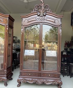 Mẫu Tủ Bày Đồ Louis Tân Cổ Điển