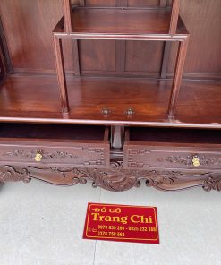Mẫu Tủ Bày Đồ Louis Tân Cổ Điển