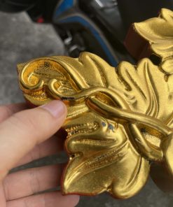Tranh Chữ Tâm Phúc - Lộc Thọ - Tâm Đức Thiếc Vàng