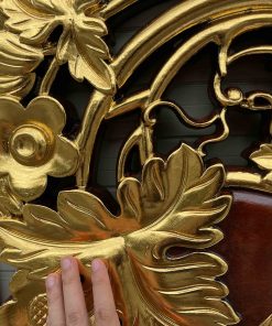 Tranh Chữ Tâm Phúc - Lộc Thọ - Tâm Đức Thiếc Vàng