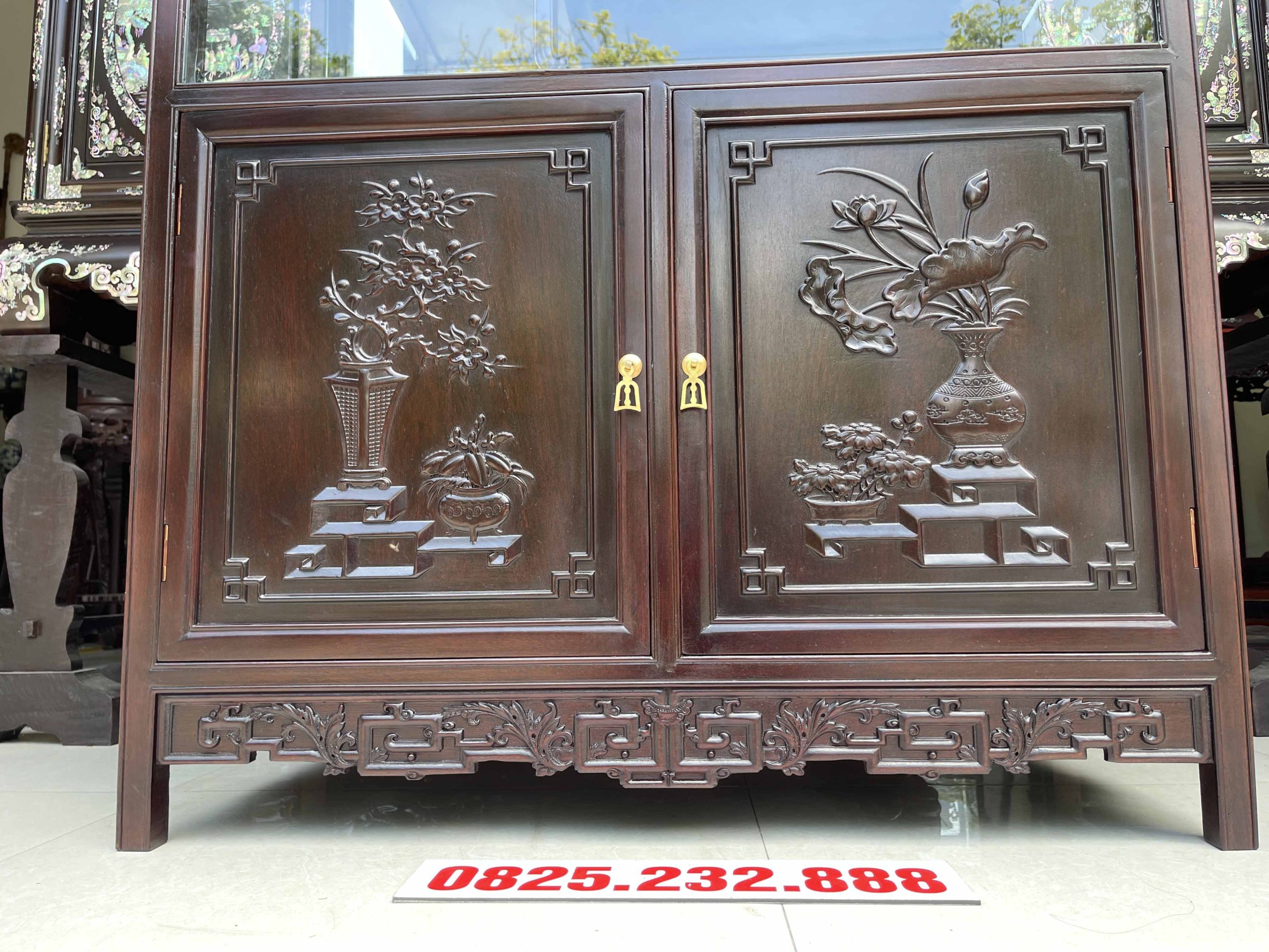 Tủ Bày Đồ Hàng Đặt Làm Theo Kích Thước 180 x 90 x 40