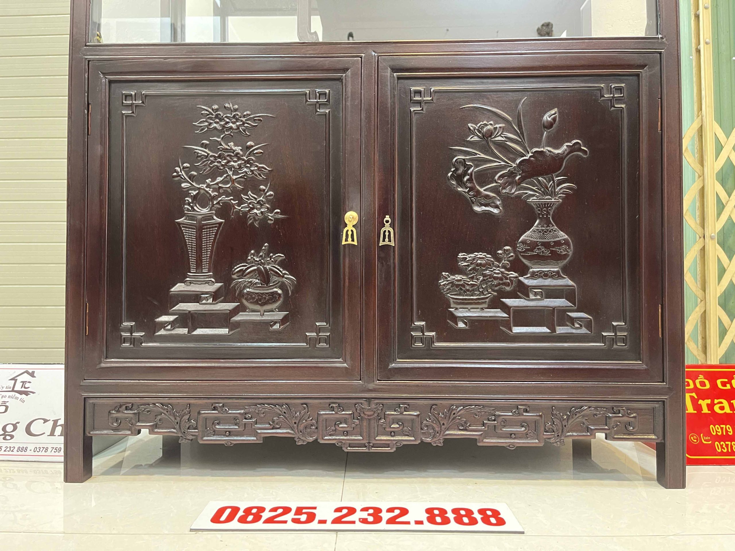Tủ Bày Đồ Hàng Đặt Làm Theo Kích Thước 180 x 90 x 40