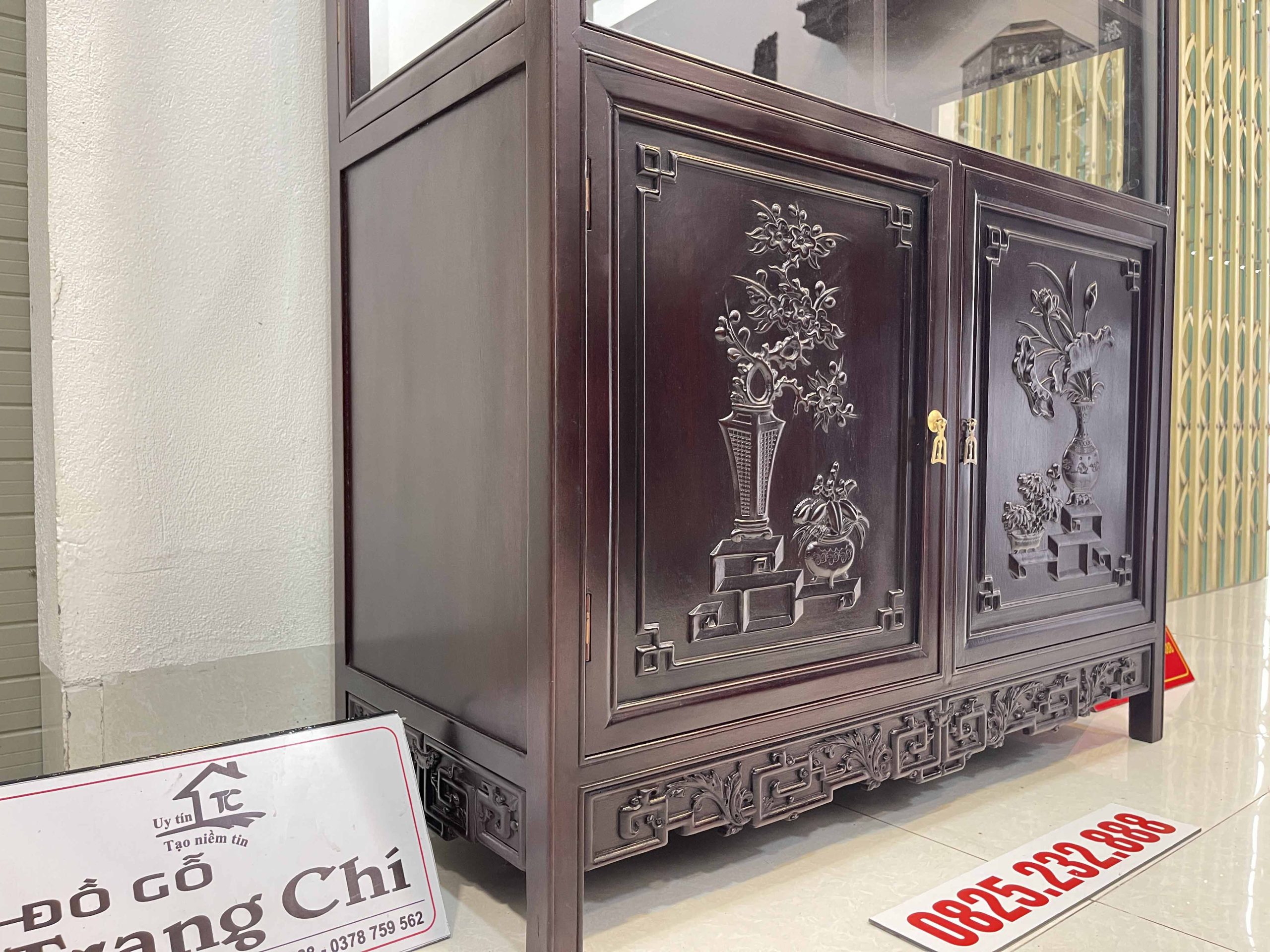 Tủ Bày Đồ Hàng Đặt Làm Theo Kích Thước 180 x 90 x 40
