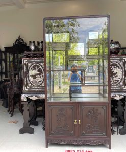 Tủ Bày Đồ Hàng Đặt Làm Theo Kích Thước 180 x 90 x 40