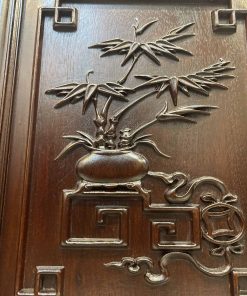 Tủ Bày Đồ Louis 2 Thớt Có Kính