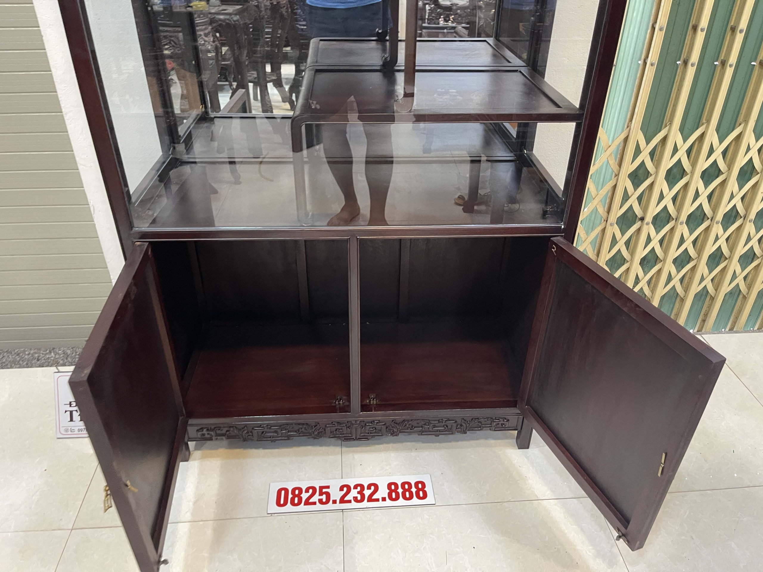 Tủ Bày Đồ Hàng Đặt Làm Theo Kích Thước 180 x 90 x 40
