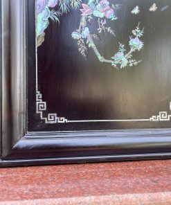 Bộ Tranh Tứ Qúy Khảm Bốn Mùa Gỗ Gụ