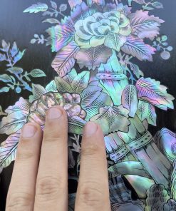 Bộ Tranh Tứ Qúy Khảm Bốn Mùa Gỗ Gụ