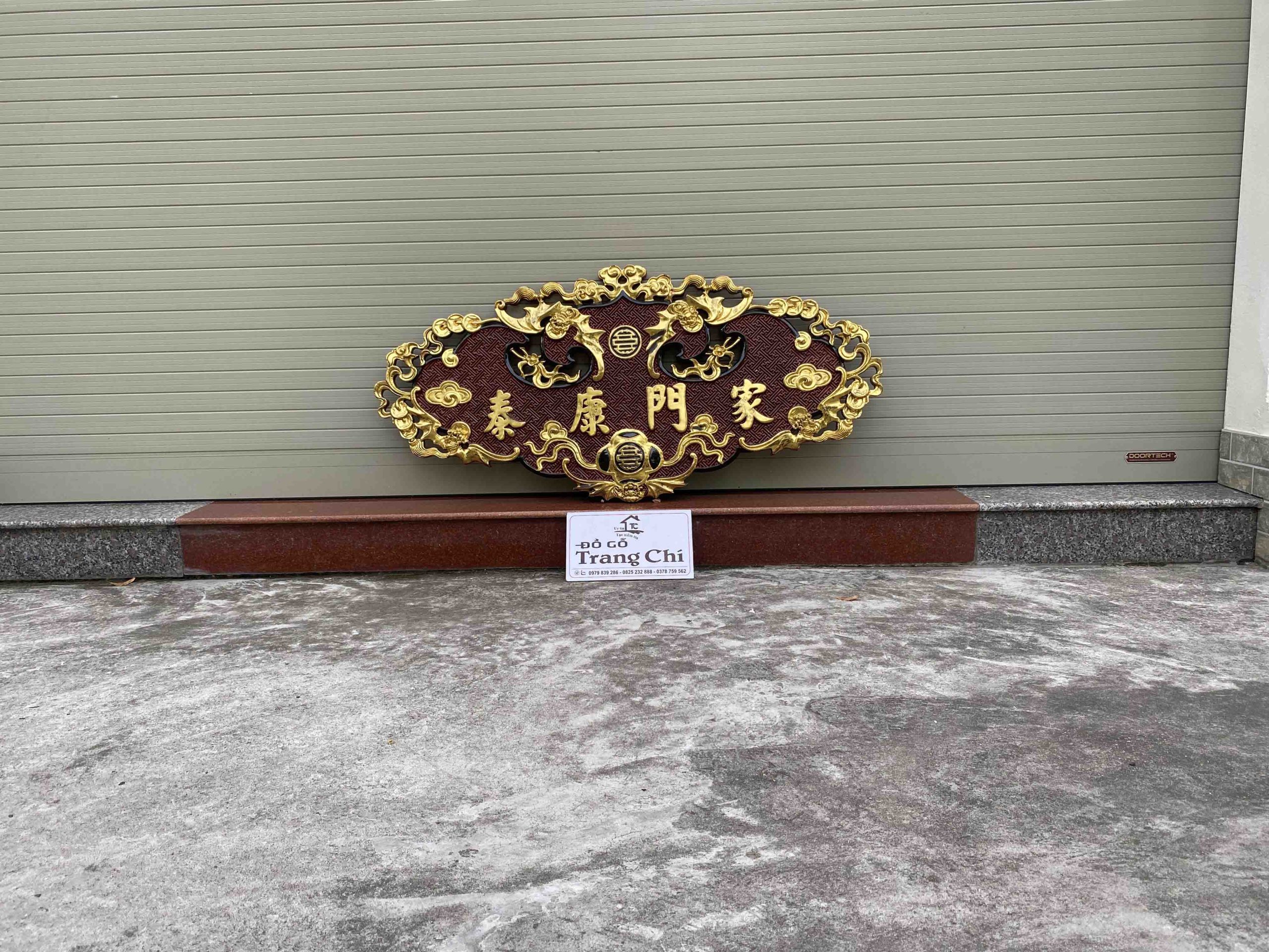 Bức Khánh Dơi Thọ Gia Gia Môn Khánh