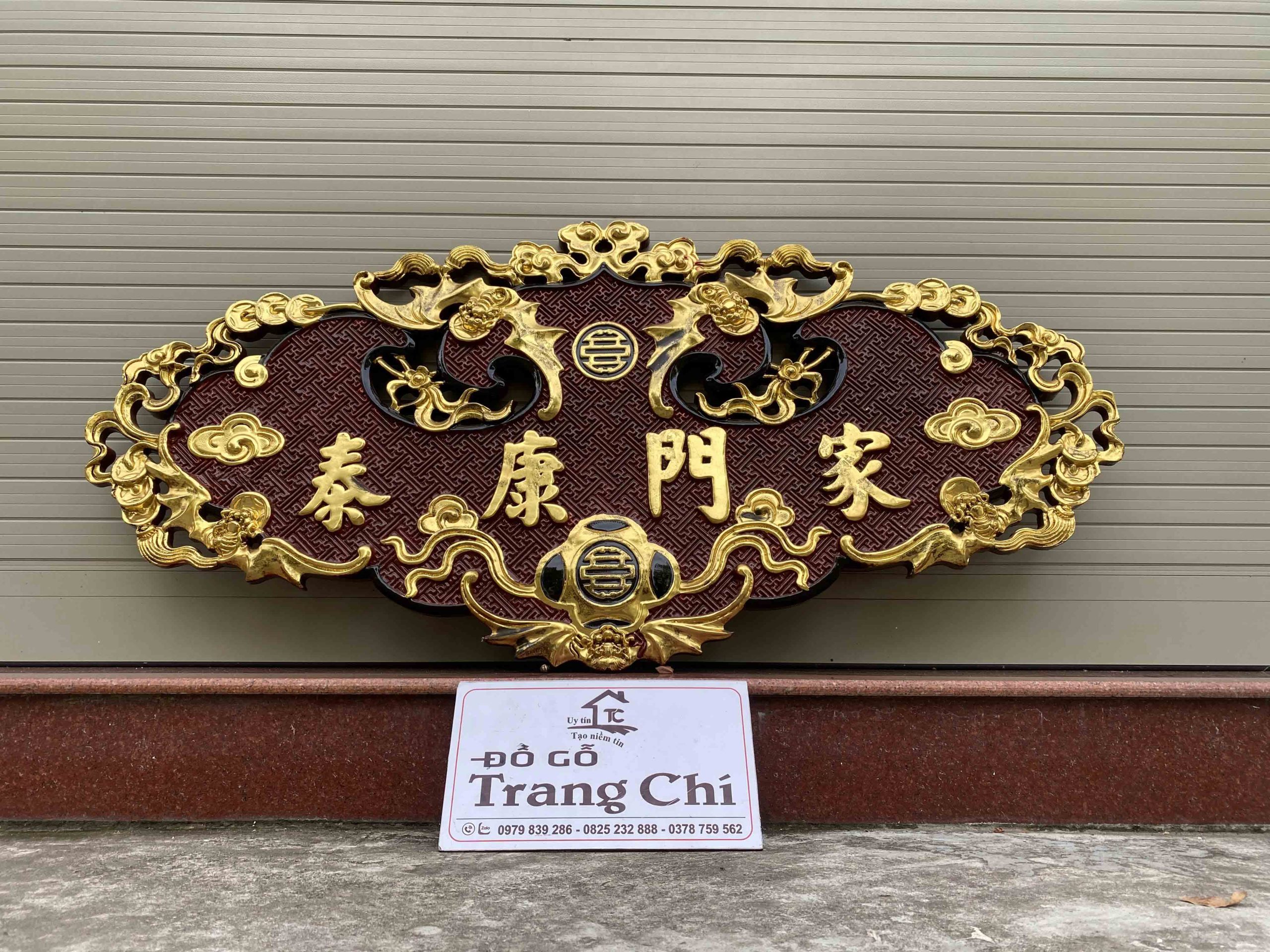 Bức Khánh Dơi Thọ Gia Gia Môn Khánh