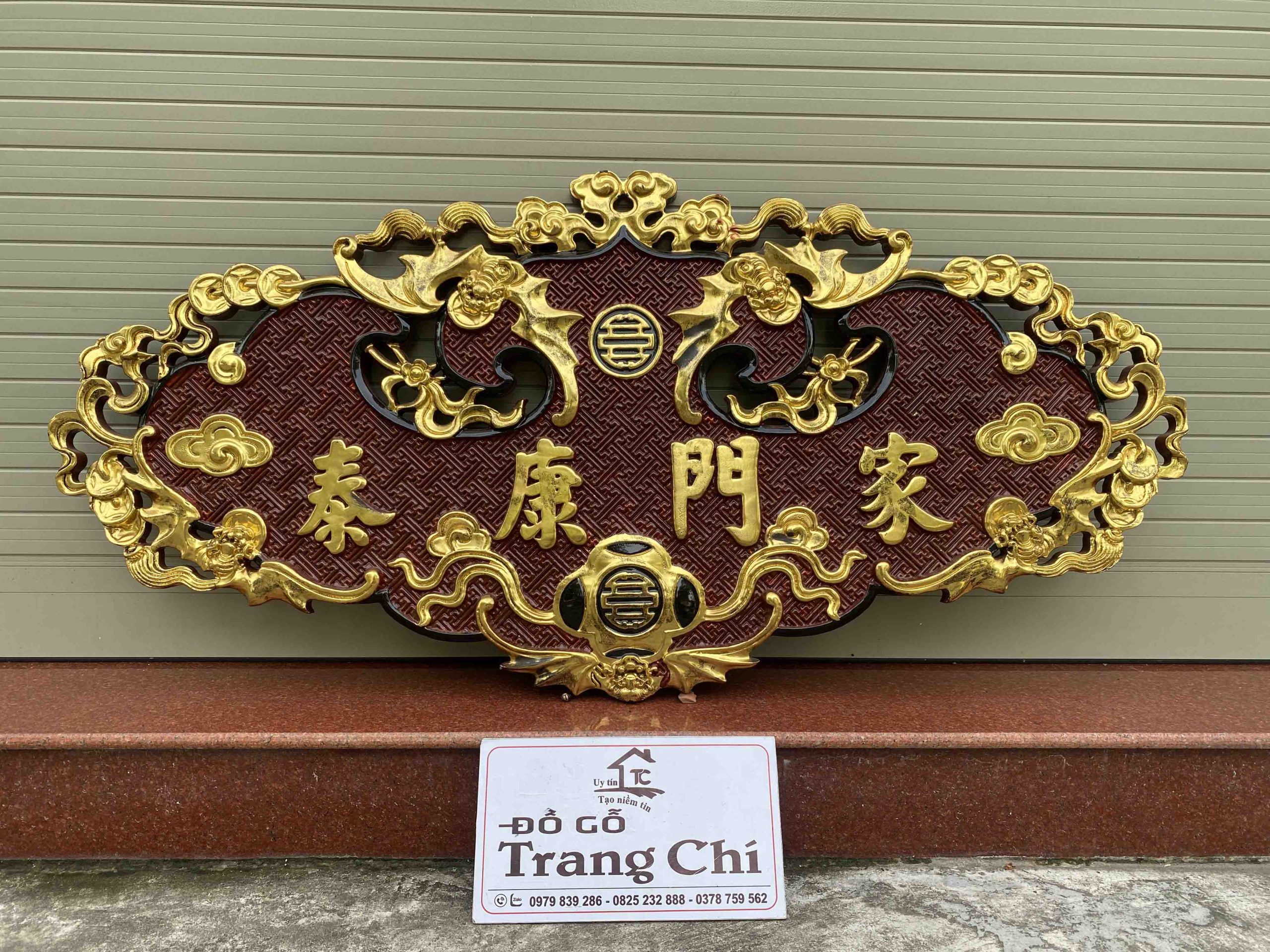 Bức Khánh Dơi Thọ Gia Gia Môn Khánh