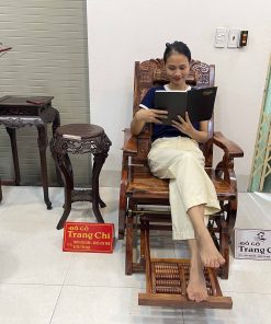 Mẫu Ghế Đung Đưa Ghế Thư Giãn Gỗ Cẩm