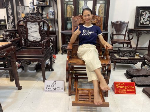 Mẫu Ghế Đung Đưa Ghế Thư Giãn Gỗ Cẩm