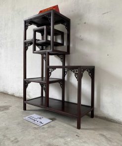 Mẫu Kệ Nhị Sơn Triện Gỗ Gụ Làm Theo Kích Thước