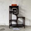 Mẫu Kệ Nhị Sơn Triện Gỗ Gụ Làm Theo Kích Thước